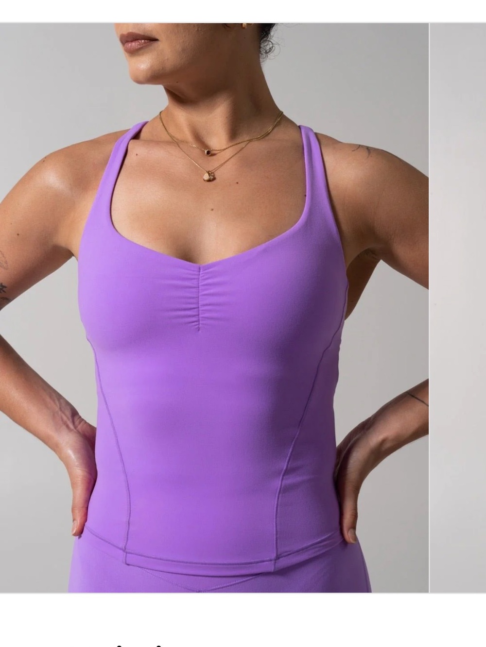 Buffbunny poshknit hip tank
